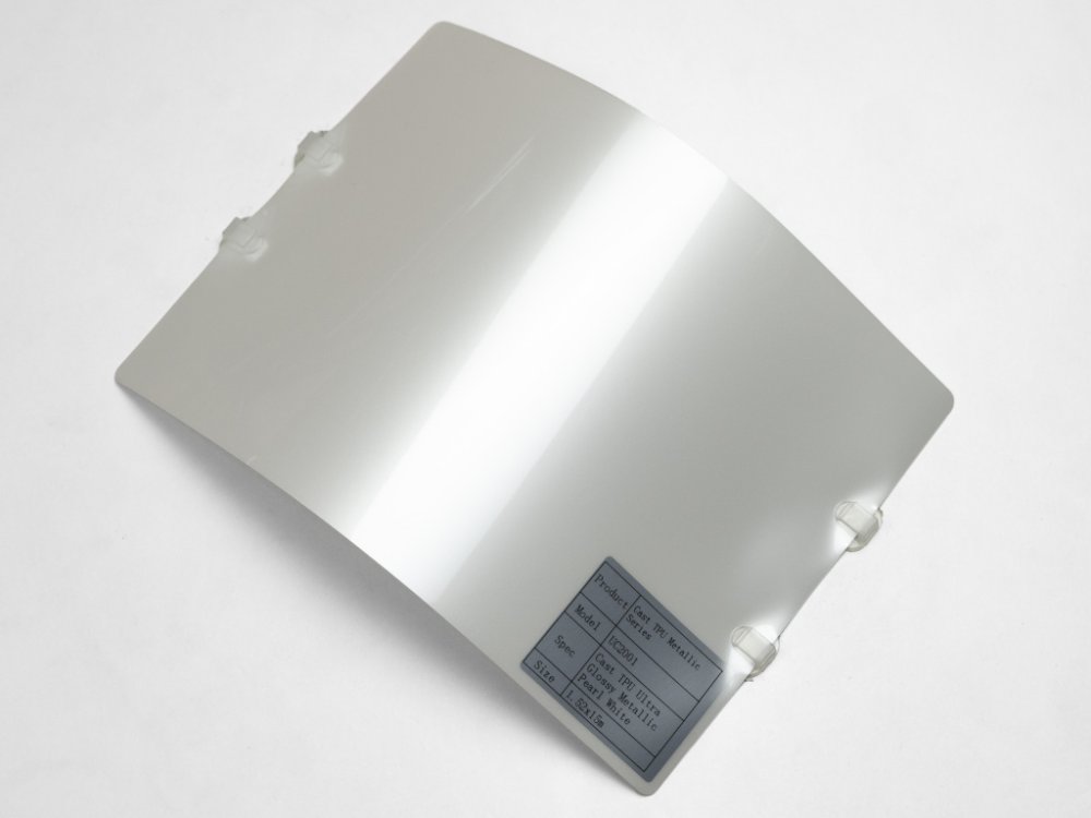 Полиуретановая пленка PPF Colors Glossy Metallic Pearl White (жемчужно-белый металлик), глянцевая, UC2001, 1,52×15 м