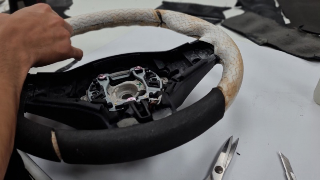 Установка подогрева руля