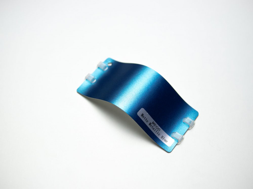 Виниловая плёнка Matte Metallic Blue (синий), MEGO, 1,52×17,5 м