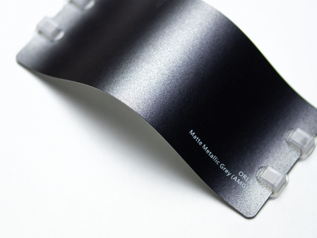 Виниловая плёнка Matte Metallic Grey AMG (серый), ORL3, 1,52×17,5 м