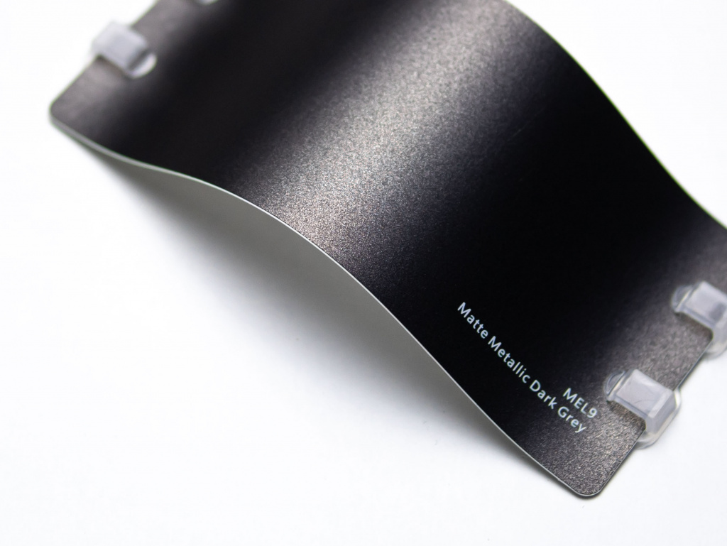 Виниловая плёнка Matte Metallic Dark Grey (темно-серый), MEL9, 1,52×17,5 м