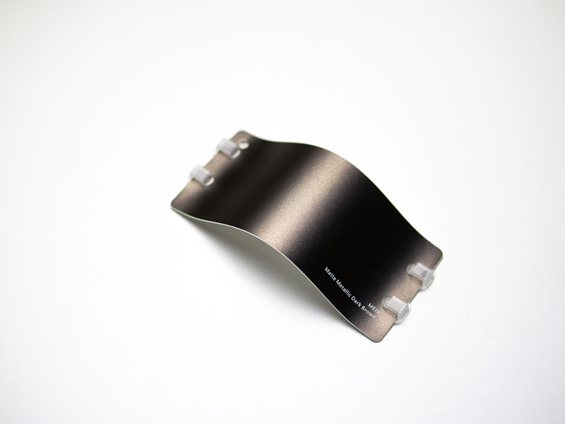 Виниловая плёнка Matte Metallic Dark Brown (темно-коричневый), MEI9, 1,52×17,5 м