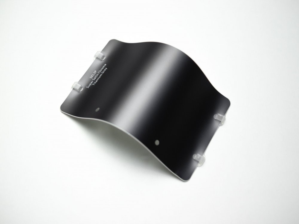 Виниловая плёнка Super Satin Chrome Titanium Grey (титаново-серый), матовый сатин, SKL3P, 1,52×17,5 м