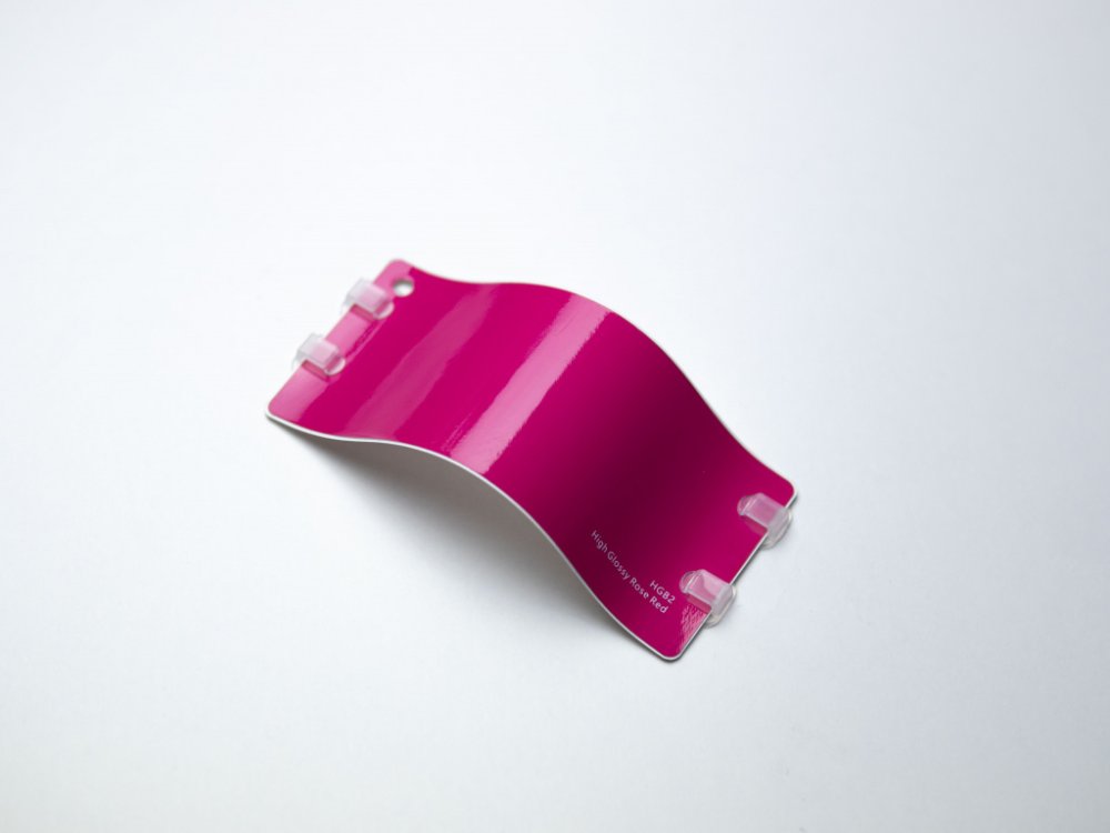 Виниловая плёнка High Glossy Rose Red (блестящий розово-красный), HGB2, 1,52×17,5 м