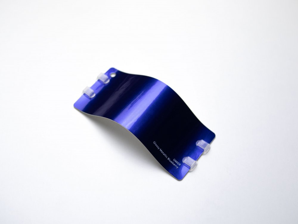 Виниловая плёнка Glossy Metallic Blueberry (черничный), глянцевая, GMG9, 1,52×17,5 м