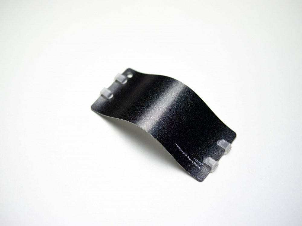 Виниловая плёнка Holographic Black Matte (голографический черный), матовая, HOK0M, 1,52×17,5 м