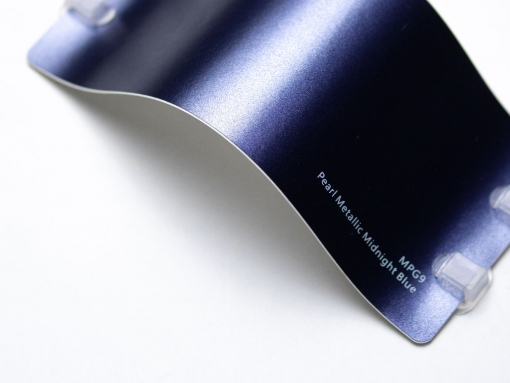 Виниловая плёнка Pearl Metallic Midnight Blue (жемчужный полуночный синий), MPG9, 1,52×17,5 м
