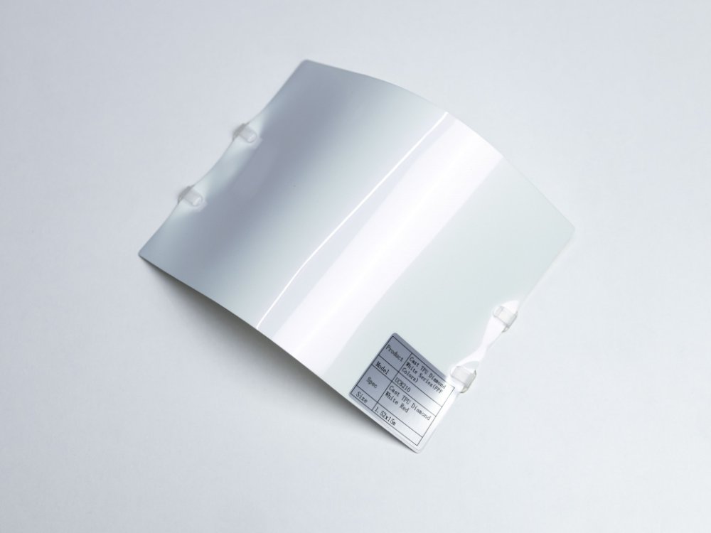 Полиуретановая пленка PPF Colors Diamond White Red (бриллиант белый красный), глянцевая, UC8210, 1,52×15 м