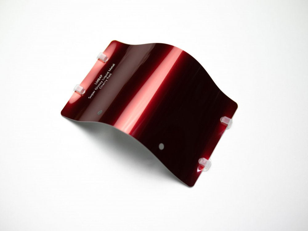 Виниловая плёнка Super Glossy Liquid Metal Cherry Red (металлический вишневый), глянцевая, LMB4P, 1,52×17,5 м