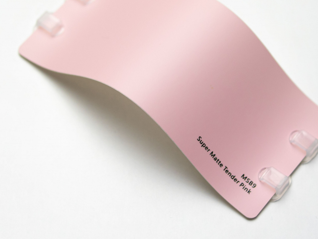 Виниловая плёнка Super Matte Tender Pink (нежно-розовый), матовая, MSB9, 1,52×17,5 м
