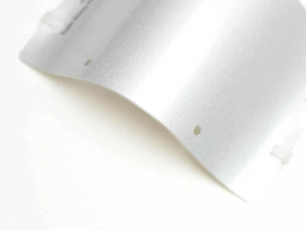 Виниловая плёнка Super Glossy Holographic White (голографический белый), глянцевая, HOA0P, 1,52×17,5 м