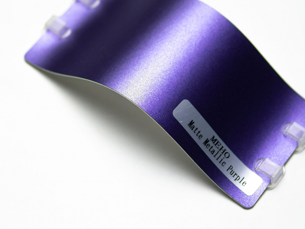 Виниловая плёнка Matte Metallic Purple (фиолетовый), MEH0, 1,52×17,5 м