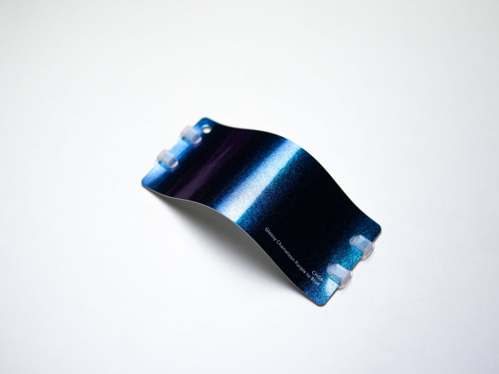 Виниловая плёнка Glossy Chameleon Purple to Blue (хамелеон от фиолетового до синего), CHG6, 1,52×17,5 м