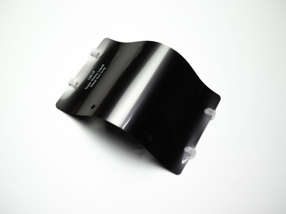 Виниловая плёнка Super Glossy Liquid Metal Gun Grey (пушечный серый), глянцевая, LML1P, 1,52×17,5 м