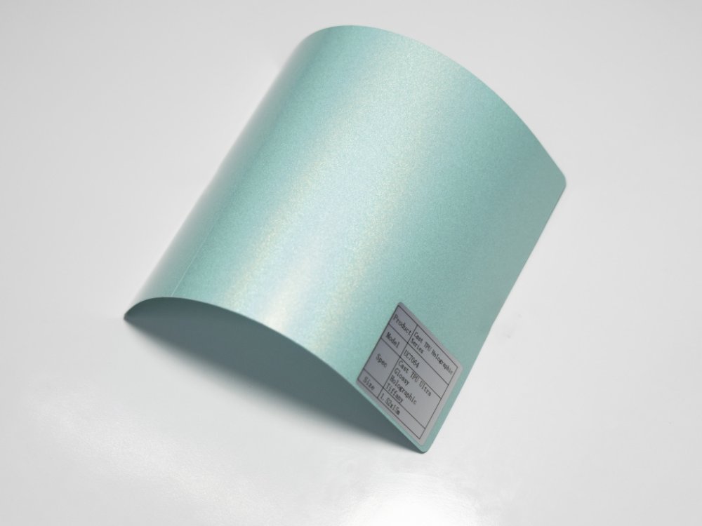 Полиуретановая пленка PPF Colors Glossy Holographic Tiffany (голографический тиффани), глянцевая, UC7064, 1,52×15 м