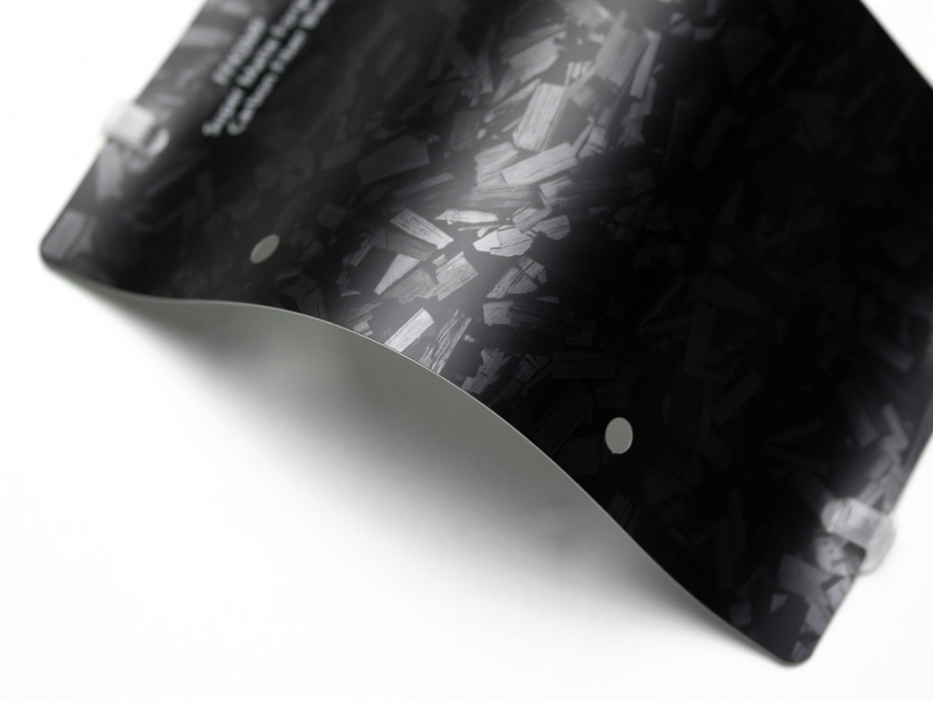 Виниловая плёнка Super Matte Forged Carbon Fiber Black (матовый черный карбон), FFK0MP, 1,52×17,5 м