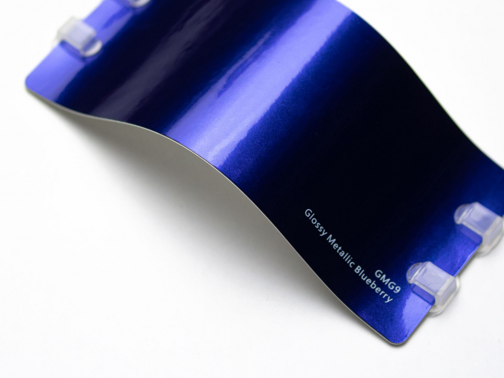 Виниловая плёнка Glossy Metallic Blueberry (черничный), глянцевая, GMG9, 1,52×17,5 м
