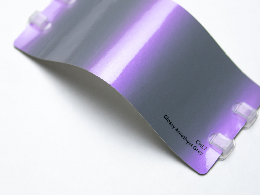 Виниловая плёнка Glossy Amethyst Grey (аметистово-серый), CHL7, 1,52×17,5 м