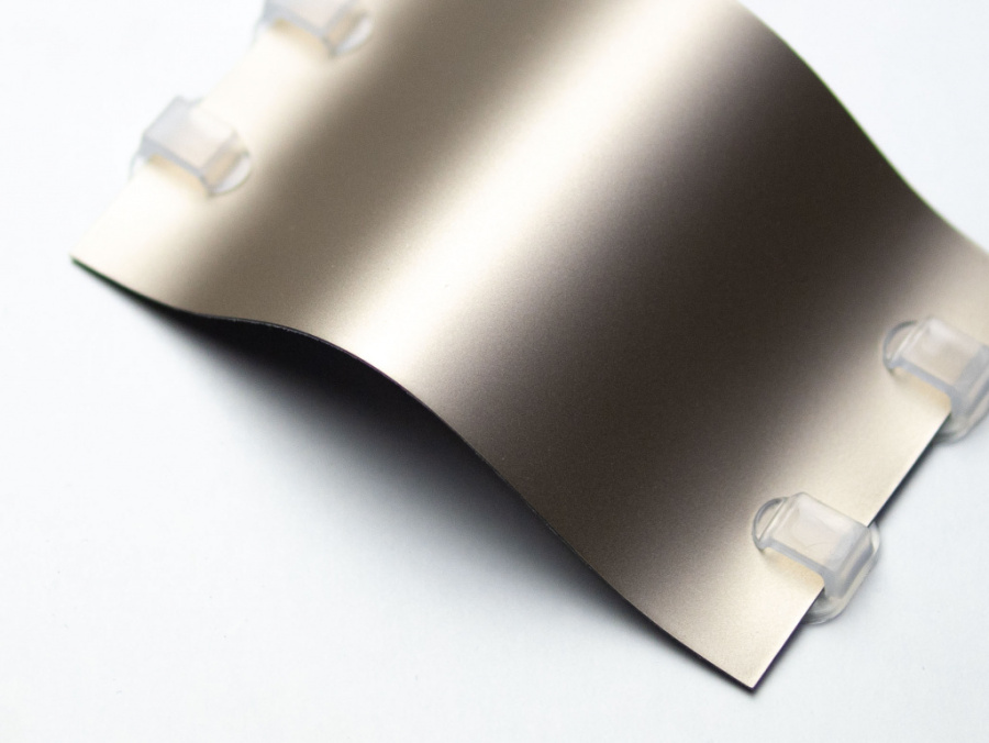 Виниловая плёнка Rocky Satin RS1031 (сатин металл Шампанское Золото)