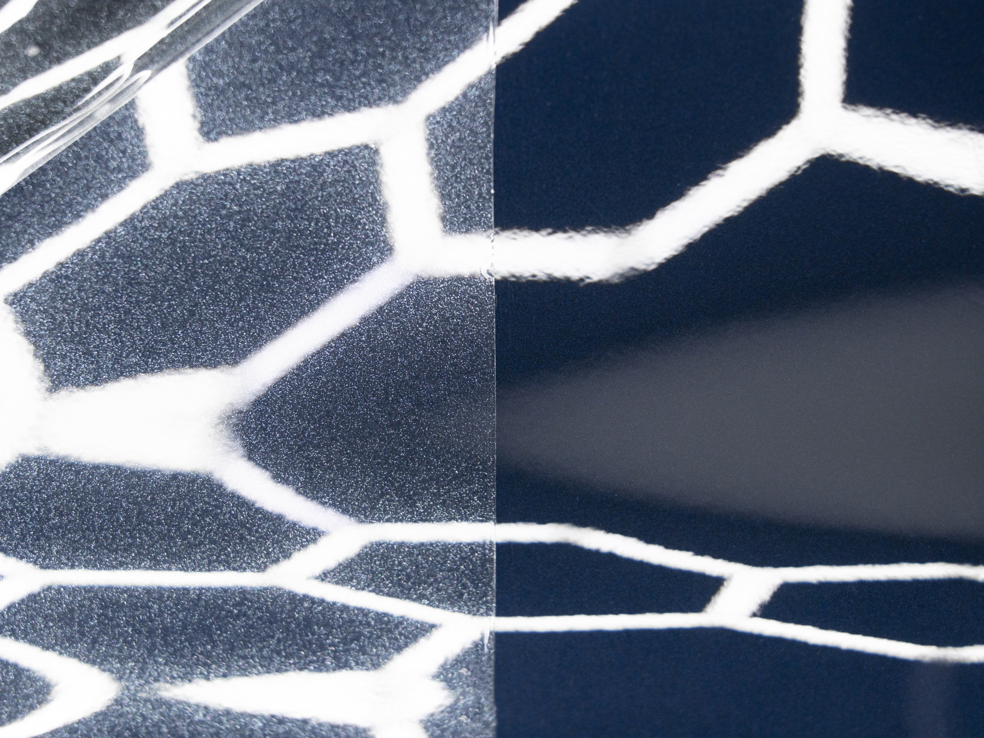 Прозрачная полиуретановая пленка с эффектом металлика, глянцевая, UC0105, 1,52×15 м