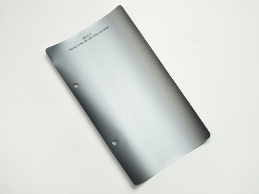 Виниловая плёнка Rocky Satin RS1161 Metallic Somato Blue (темно-синий металлик)