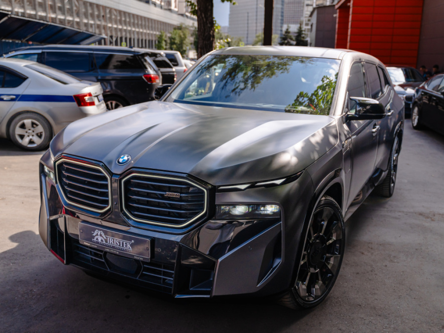 Полиуретановая пленка PPF Colors Satin Grey Metallic (серый металлик сатин), матовая, UC2181, 1,52×15 м