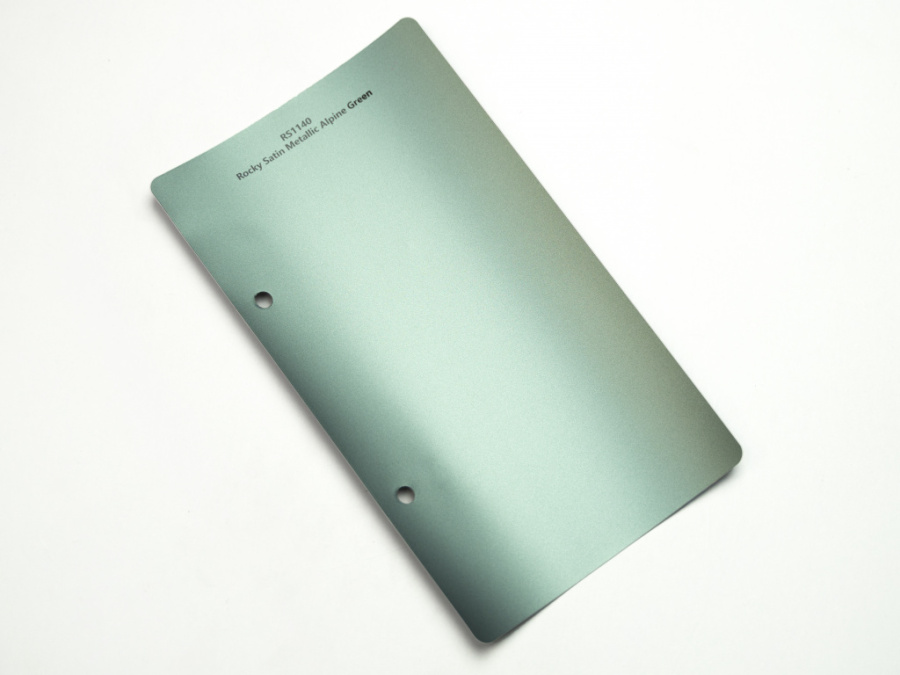 Виниловая плёнка Rocky Satin RS1140 Metallic Alpine Green (альпийский зеленый металлик)