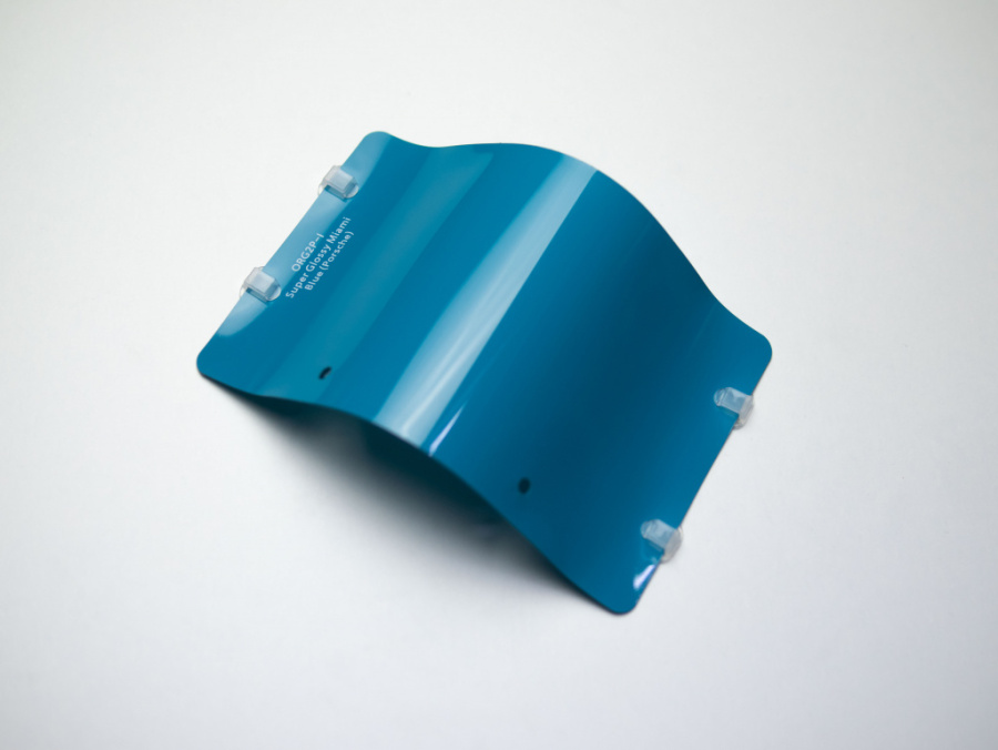 Виниловая плёнка Super Glossy Miami Blue (Майами синий), глянцевая, ORG2P-I, 1,52×17,5 м