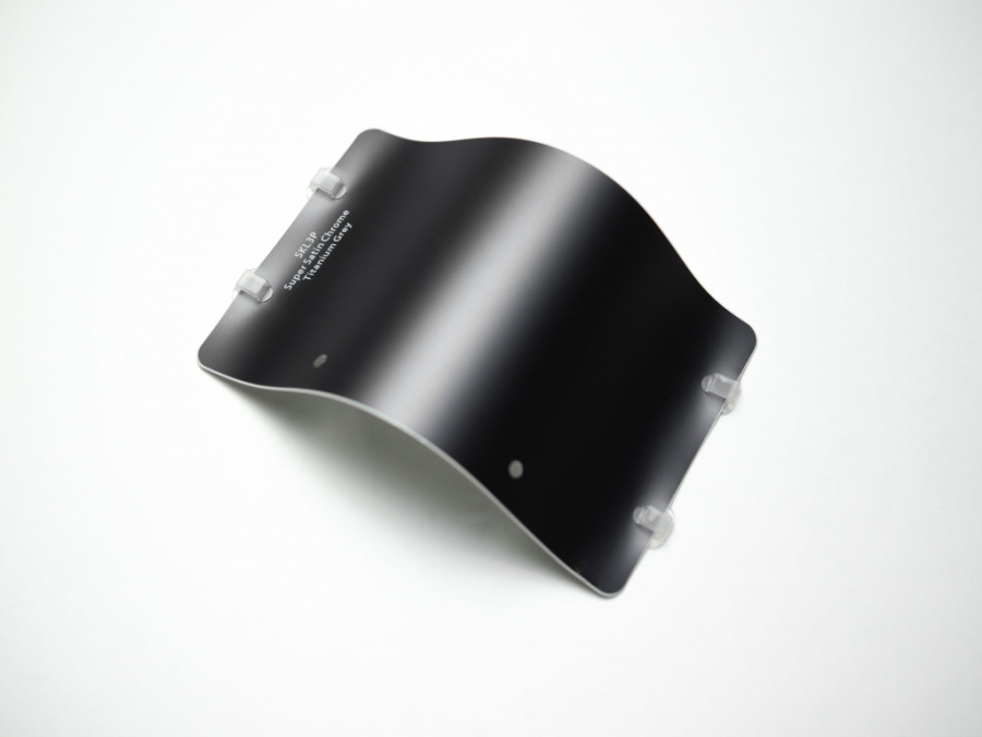 Виниловая плёнка Super Satin Chrome Titanium Grey (титаново-серый), матовый сатин, SKL3P, 1,52×17,5 м