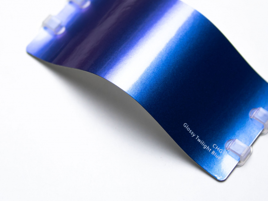 Виниловая плёнка Glossy Twilight Blue (сумеречный синий), глянцевая, CHG1, 1,52×17,5 м