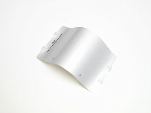 Виниловая плёнка Super Glossy Holographic White (голографический белый), глянцевая, HOA0P, 1,52×17,5 м