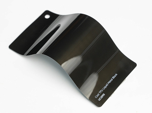 Полиуретановая пленка PPF Colors Liquid Metal Black (черный металл), глянцевая, UC3090, 1,52×15 м