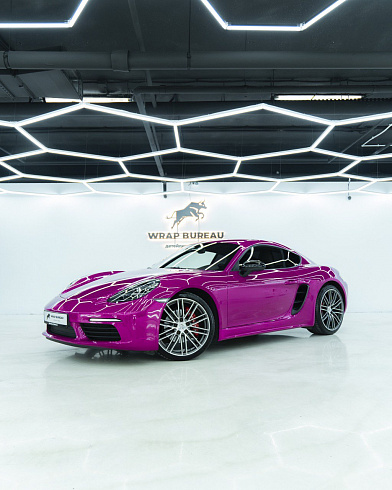 Полиуретановая пленка PPF Colors Red ruby (красный рубин), глянцевая, UC1012, 1,52×15 м