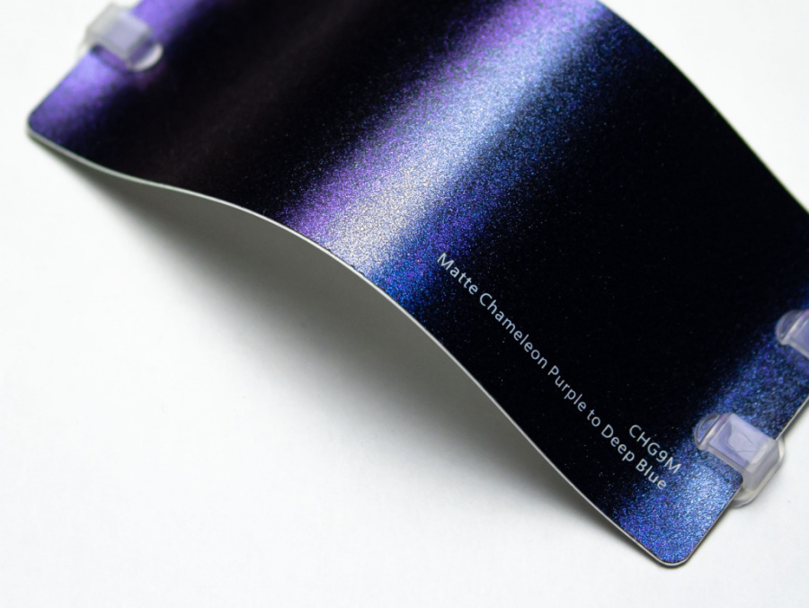 Виниловая плёнка Matte Chameleon Purple to Deep Blue (хамелеон от фиолетового до темно-синего), CHG9M, 1,52×17,5 м
