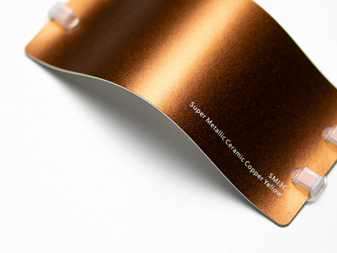 Виниловая плёнка Super Metallic Ceramic Coopper Yellow (металлик, керамика желтого цвета), SMI3C, 1,52×17,5 м