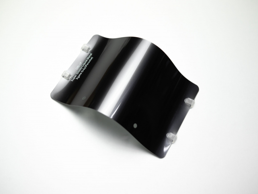 Виниловая плёнка Metal Agate Grey (агат-серый), глянцевая, ORL1P, 1,52×17,5 м