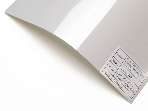 Полиуретановая пленка PPF Colors Light Grey (светло-серая), глянцевая, UC1082, 1,52×15 м