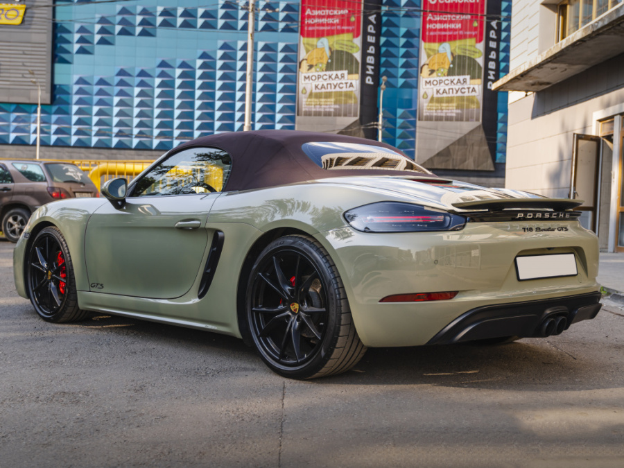 Виниловая плёнка Super Glossy Panzer Green (зелёная), глянцевая, SGE1P-I, 1,52×17,5 м