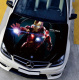 Айрон Мен на капот аэрография наклейка авто мото