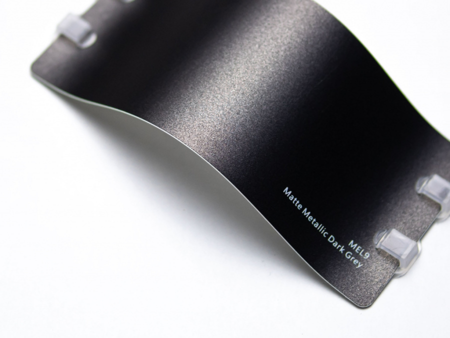 Виниловая плёнка Matte Metallic Dark Grey (темно-серый), MEL9, 1,52×17,5 м