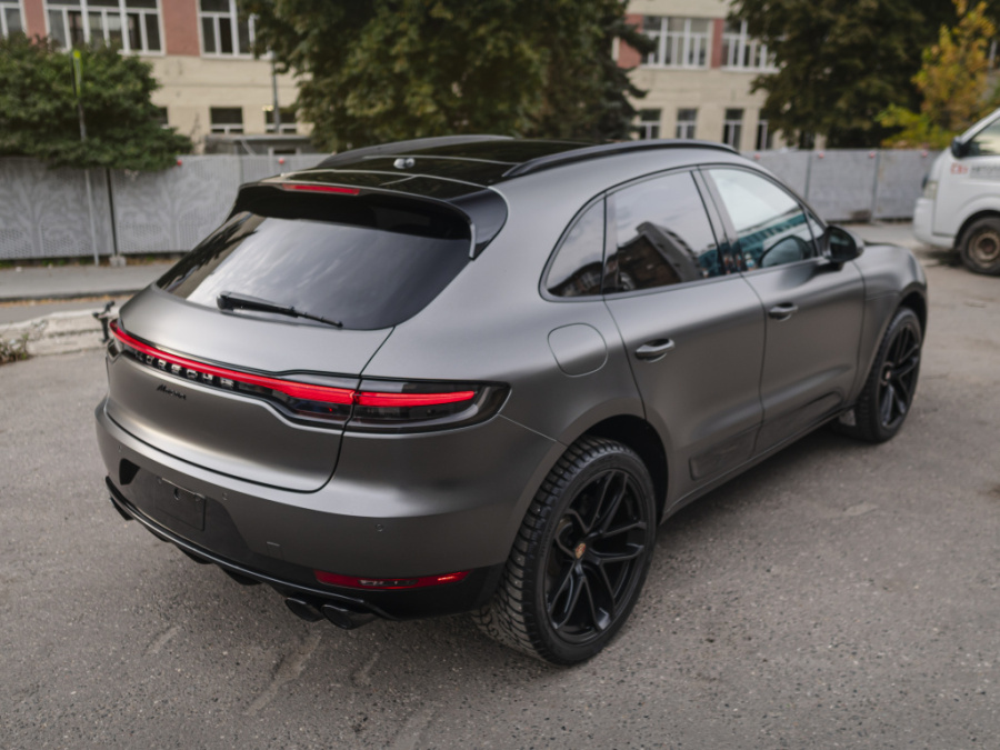 Полиуретановая пленка PPF Colors Satin Metallic Carbon Grey (серый угольный сатин), матовая, UC2182, 1,52×15 м