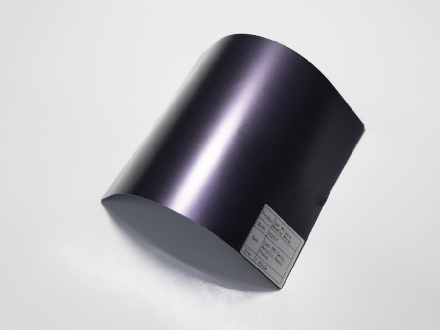 Полиуретановая пленка PPF Colors Satin Metallic Dusty Violet (пыльно-фиолетовый металлик), сатин, UC2177, 1,52×15 м