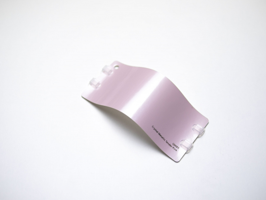 Виниловая плёнка Crystal Metallic Tender Pink (кристальный металлик нежно-розовый), QMB9, 1,52×17,5 м