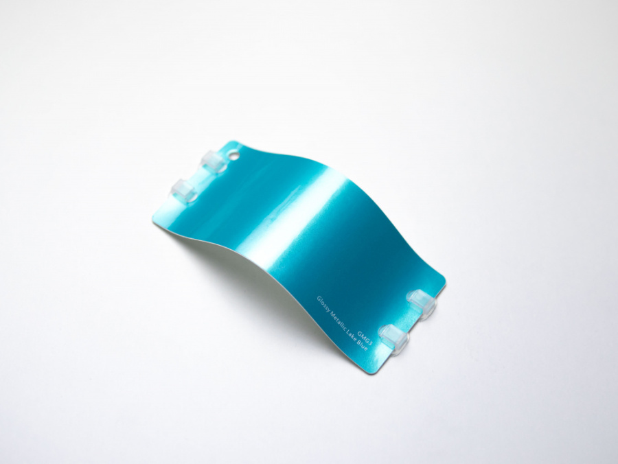 Виниловая плёнка Glossy Metallic Lake Blue (озерный синий), глянцевая, GMG3, 1,52×17,5 м