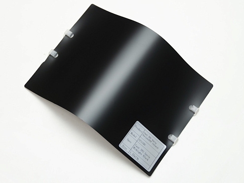 Полиуретановая пленка PPF Colors Satin Midnight Black (полуночно-черный сатин), матовая, UC1190, 1,52×15 м