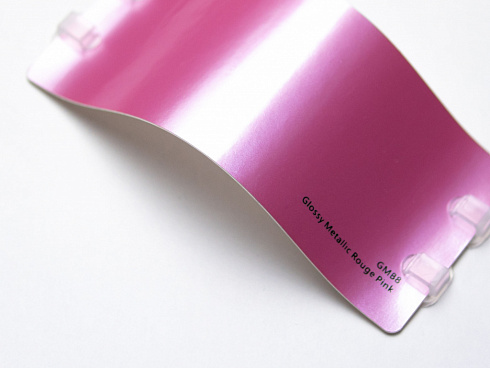 Виниловая плёнка Glossy Metallic Rouge Pink (руж-розовый), глянцевая, GMB8, 1,52×17,5 м
