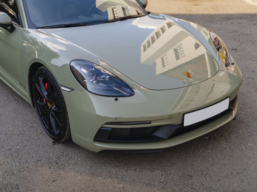 Виниловая плёнка Super Glossy Panzer Green (зелёная), глянцевая, SGE1P-I, 1,52×17,5 м