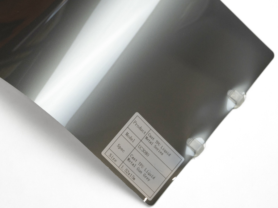 Полиуретановая пленка PPF Colors Liquid Metal Gun Grey (пушечно-серая), глянцевая, UC3080, 1,52×15 м