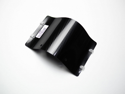 Виниловая плёнка Super Glossy Crystal Carbon Fiber Black (углеродный черный карбон), CFK0P, 1,52×17,5 м