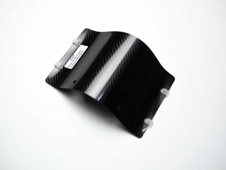 Виниловая плёнка Super Glossy Crystal Carbon Fiber Black (углеродный черный карбон), CFK0P, 1,52×17,5 м